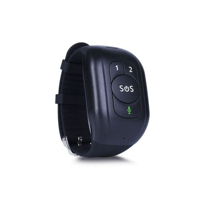 Pulsera Smartband Leotec Senior Smart Band 4G/ Negra