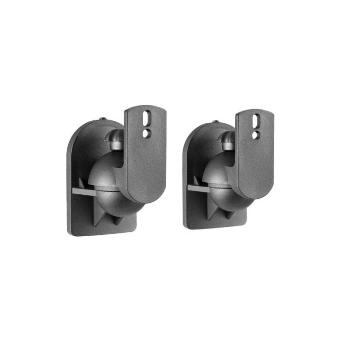 Soporte de Pared Giratorio/ Inclinable Aisens SPK06U-423 para Altavoces/ hasta 3.5kg