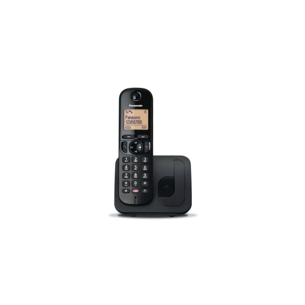 Teléfono Inalámbrico Panasonic KX-TGC250SPB/ Negro