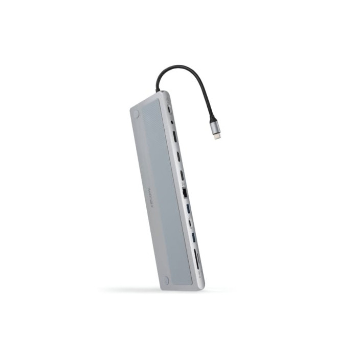 Docking Tipo-C Nanocable 10.16.1012/ 3xUSB/ 1xUSB Tipo-C/ 2xHDMI 4K/ 1xDisplayPort/ 1xRJ45/ 1xLector tarjetas/ 1xJack 3.5/ 1xUSB