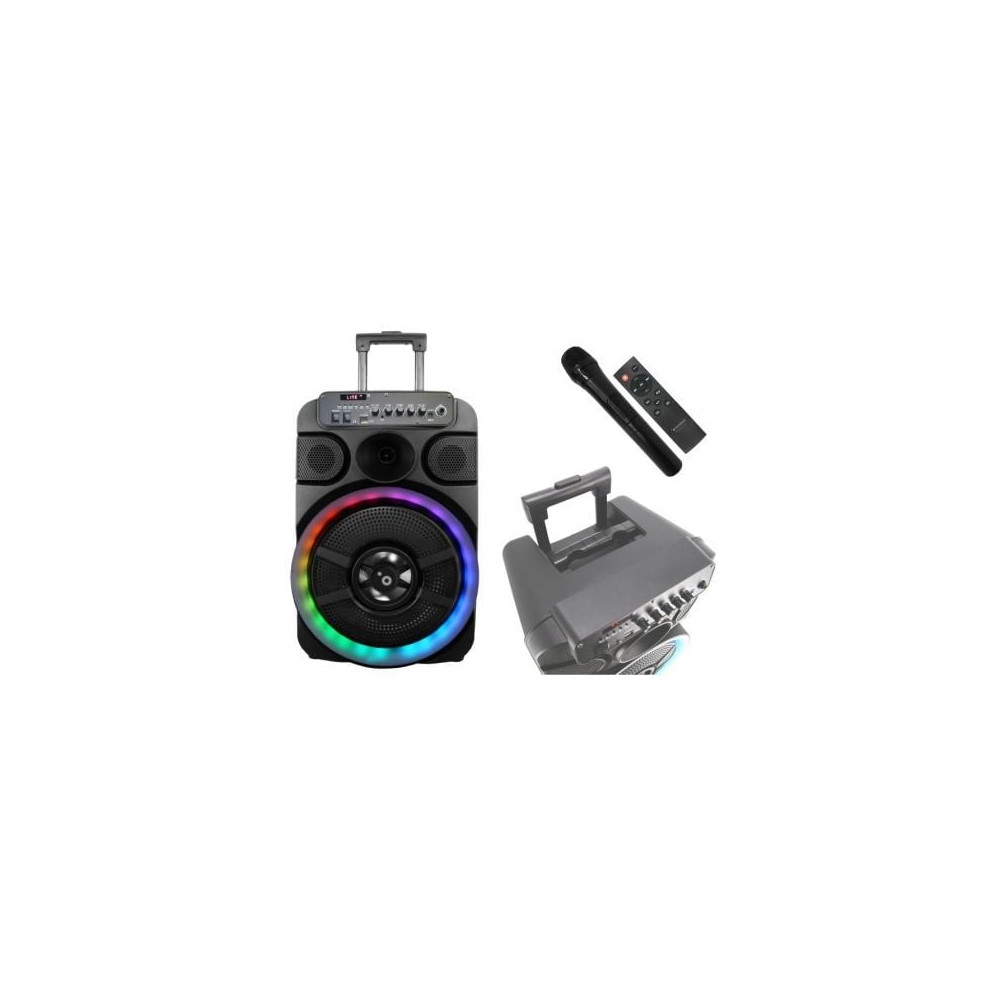 Altavoz Portable con Bluetooth Sunstech Muscles 12/ 40W/ 1.0