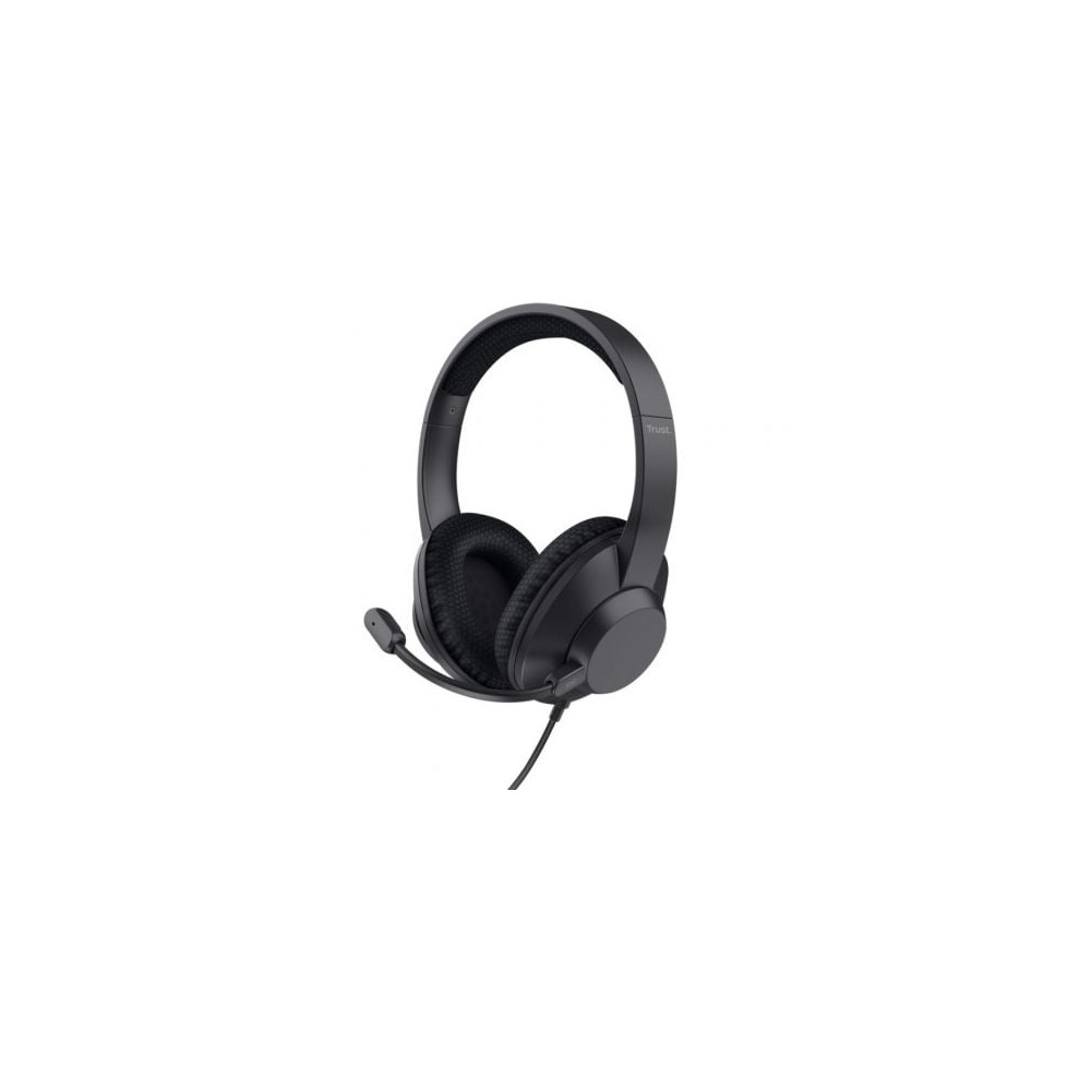 Auriculares Trust Ayda Max USB-ENC/ con Micrófono/ USB/ Negros