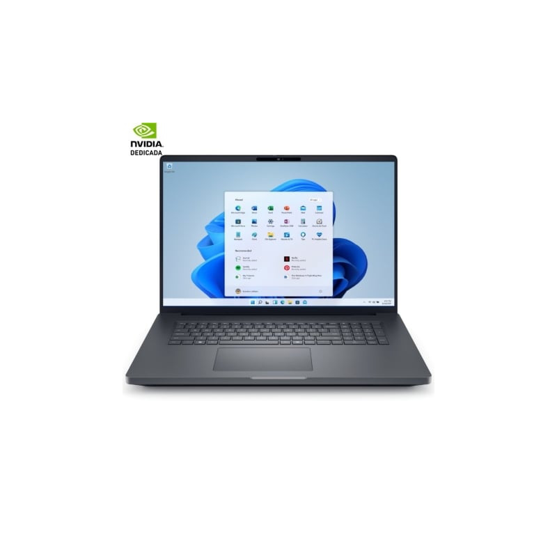 Portátil Workstation Dell Pro Max 18 Plus MB18250 Intel Core Ultra 7-265HX/ 32GB/ 1TB SSD/ RTX Pro 3000 Blackwell/ 18'/ Win11 Pr