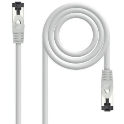 Cable de Red RJ45 SSTP Nanocable 10.20.2007 Cat.8.1/ 7m/ Gris