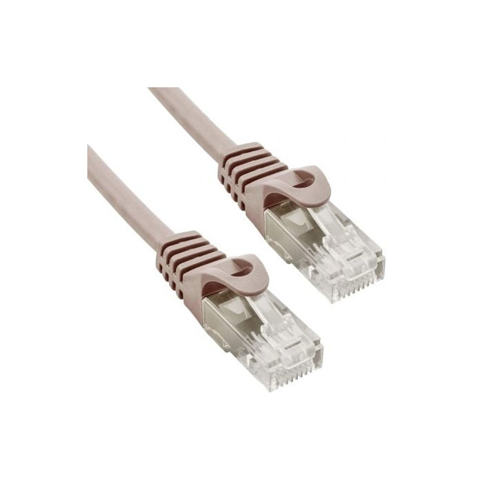 Cable de Red RJ45 UTP Phasak PHK 1652 Cat.6/ 25cm/ Gris