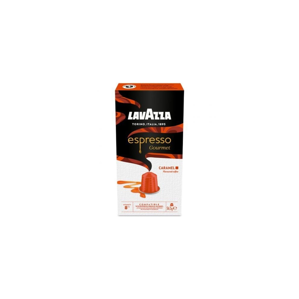 Cápsula Lavazza Espresso Gourmet Caramel para cafeteras Nespresso/ Caja de 10