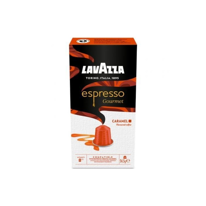 Cápsula Lavazza Espresso Gourmet Caramel para cafeteras Nespresso/ Caja de 10