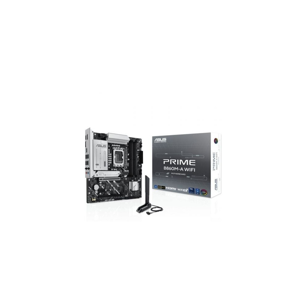 Placa Base Asus Prime B860M-A WIFI Socket 1851/ DDR5/ PCIe 5.0/ Micro ATX