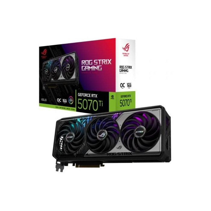 Tarjeta Gráfica Asus ROG Strix OC GeForce RTX 5070Ti/ 16GB GDDR7