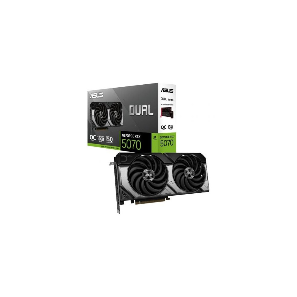 Tarjeta Gráfica Asus Dual GeForce RTX 5070 OC/ 12GB GDDR7