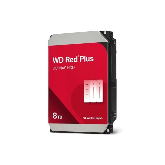 Disco Duro Western Digital WD Red Plus NAS 8TB/ 3.5'/ SATA III/ 256MB