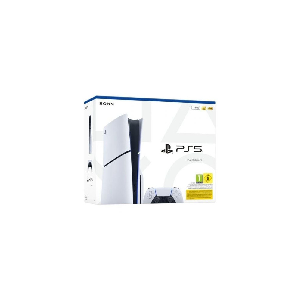 Consola Sony Playstation 5 - PS5 Slim Estándar 1TB/ Incluye Mando Dual Sense y Juego Preinstalado ASTRO's PLAYROOM/ Chassis E