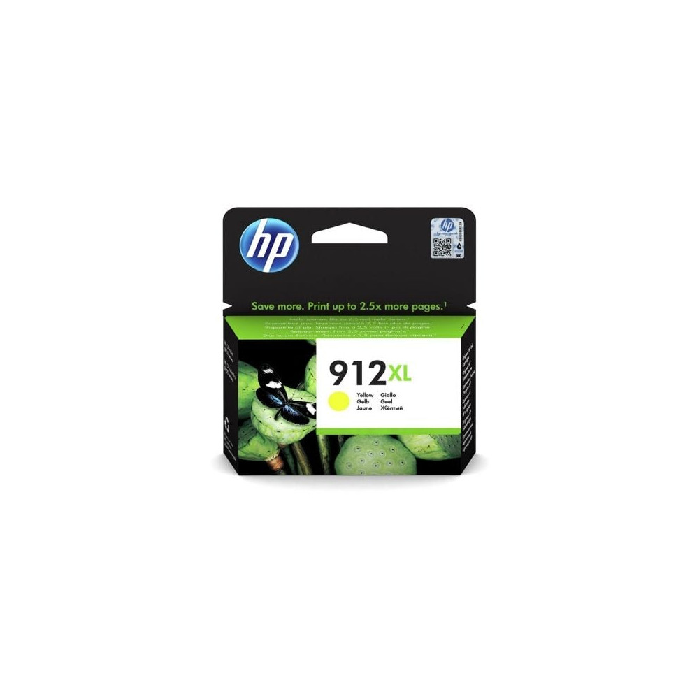 Cartucho de Tinta Original HP nº912 XL Alta Capacidad/ Amarillo