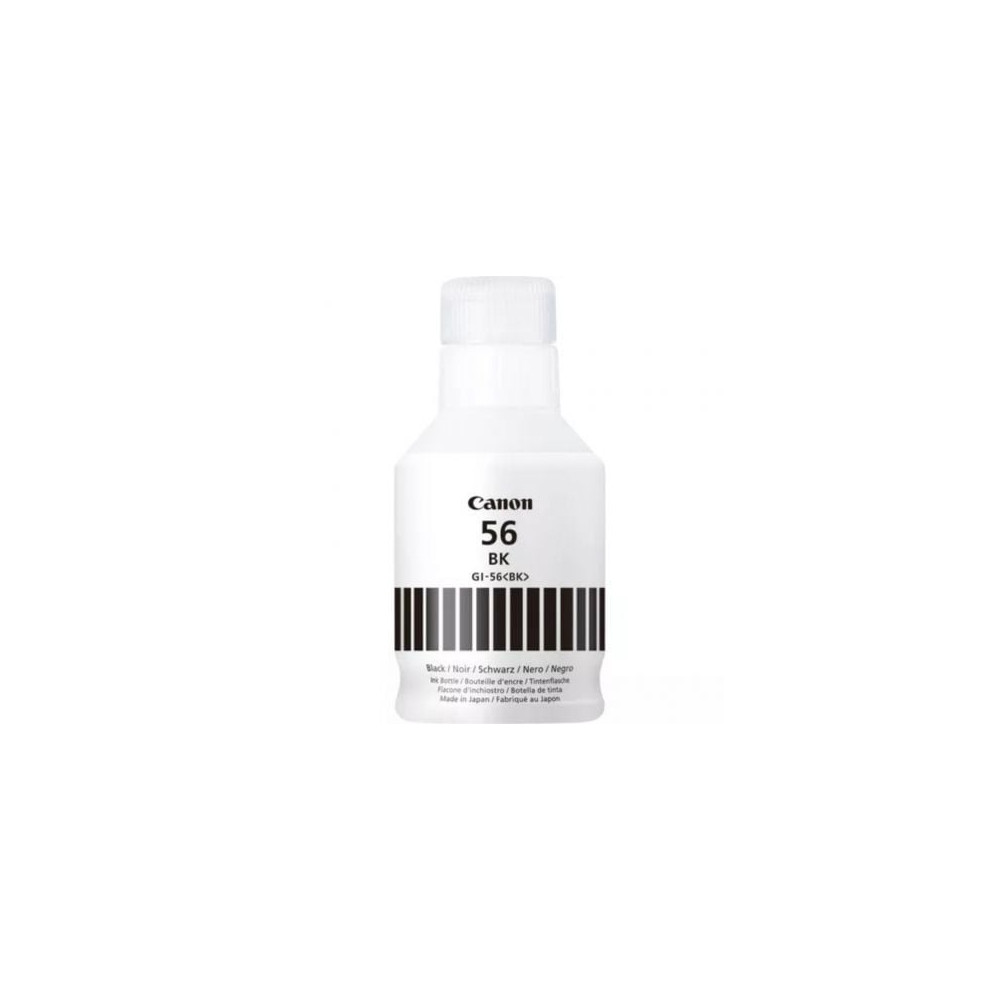 Botella de Tinta Original Canon GI-56/ Negro