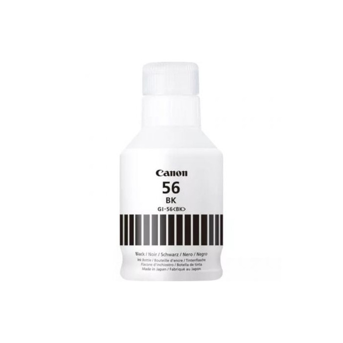 Botella de Tinta Original Canon GI-56/ Negro