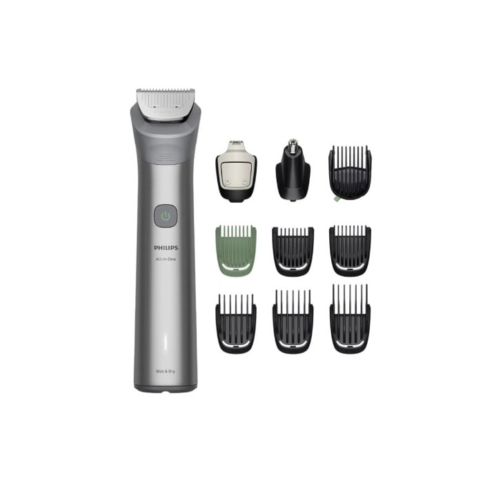Cortapelos All-In-One Trimmer Philips Series 5000 MG5921/15/ con Batería/ 10 Accesorios