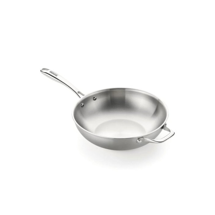 Sartén Monix Wok Planet Inox M212028/ Ø28cm/ Aluminio fundido/ Apta para Inducción