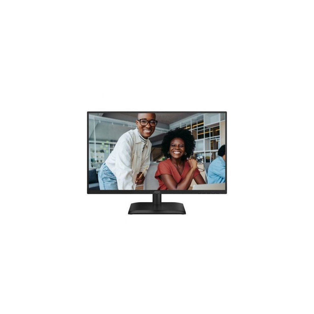 Monitor Profesional AOC 24E4U 23.8'/ Full HD/ Regulable en altura/ Negro