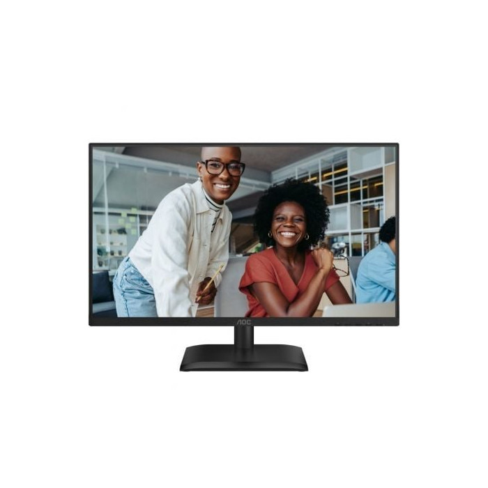 Monitor Profesional AOC 24E4U 23.8'/ Full HD/ Regulable en altura/ Negro