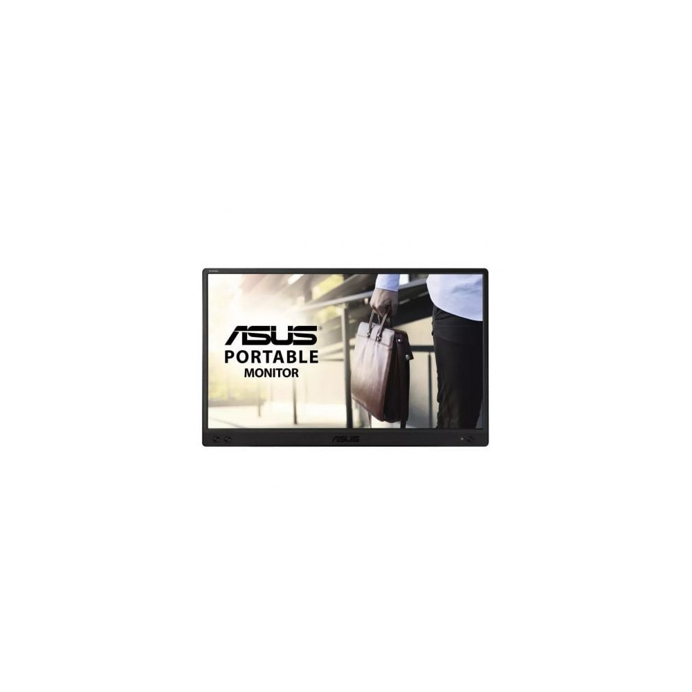 Monitor Portátil Asus ZenScreen MB166C 15.6'/ Full HD/ Negro