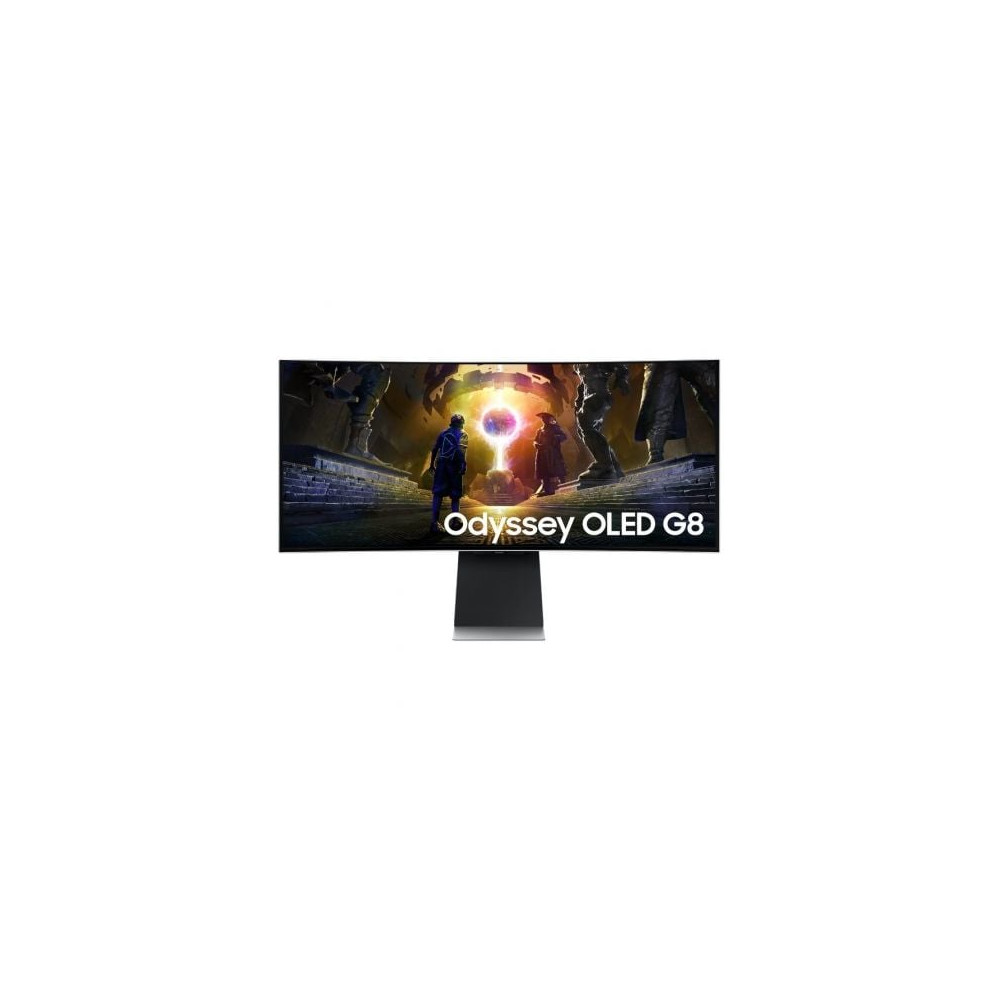 Smart Monitor Gaming Ultrapanorámico Curvo Samsung G8 Odyssey OLED S34DG850SU 34'/ UWQHD/ 0.03ms/ 175Hz/ Multimedia/ Regulable e