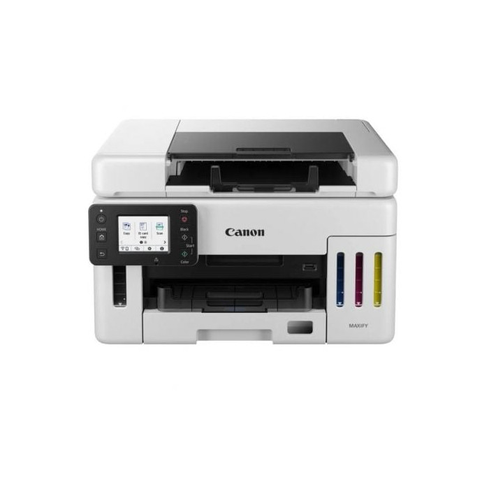 Multifunción Recargable Canon MAXIFY GX6550 MegaTank WiFi/ Dúplex/ Blanca