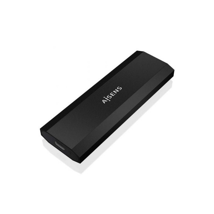 Caja Externa para Disco SSD M.2 NVMe Aisens ASM2-028B/ USB 3.2/ Sin tornillos
