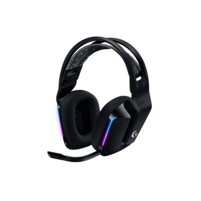 Auriculares Gaming Inalámbricos con Micrófono Logitech G733/ Negros