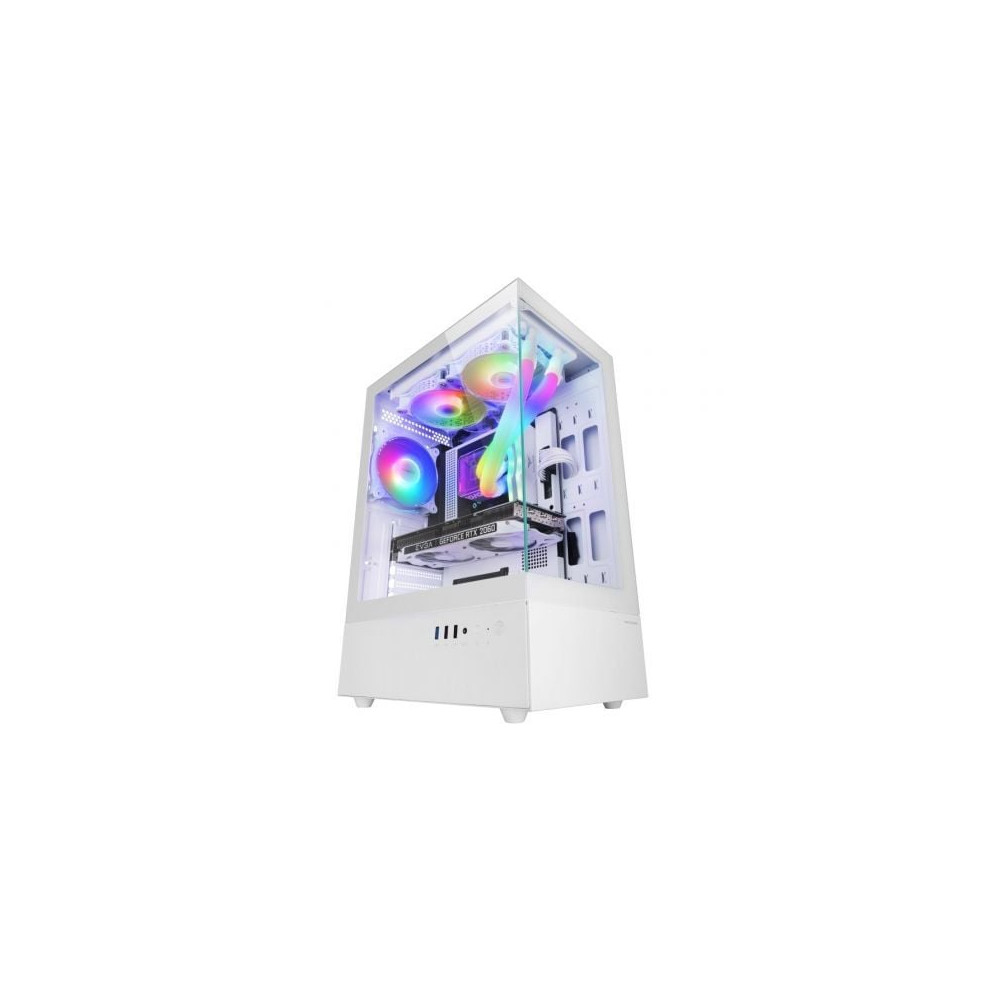 Caja Gaming Semitorre Mars Gaming MC-XO/ Blanca