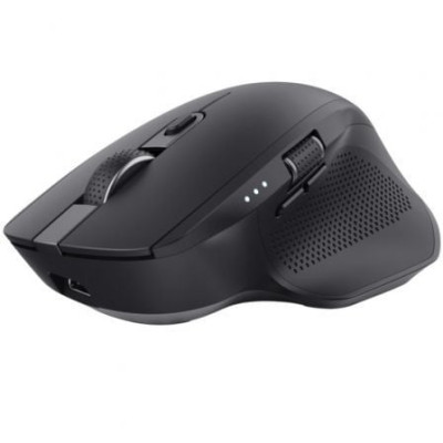 Ratón Inalámbrico Trust Ozaa+/ Batería recargable/ Hasta 3200 DPI