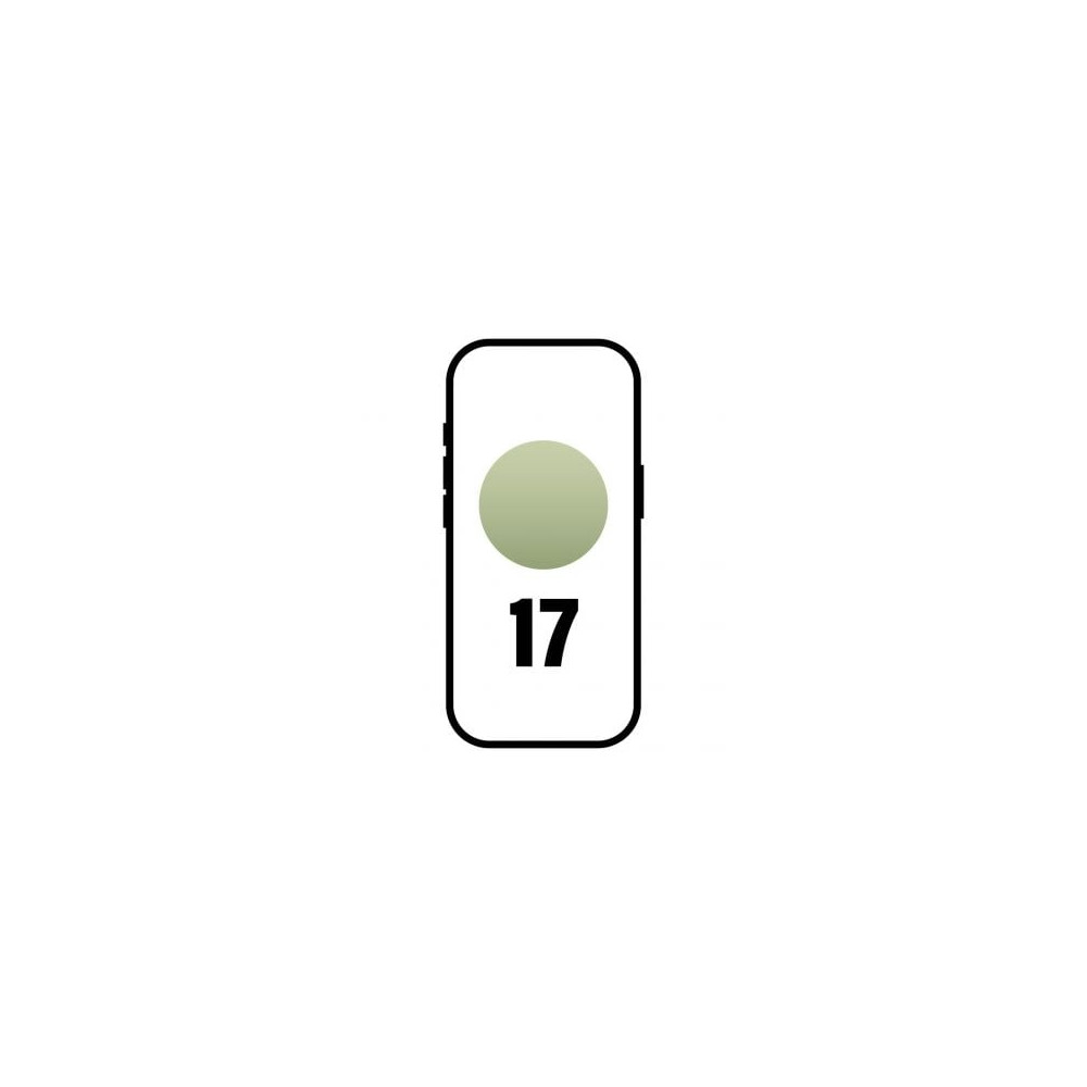 Smartphone Apple iPhone 17 256GB/ 6.3'/ 5G/ Verde salvia