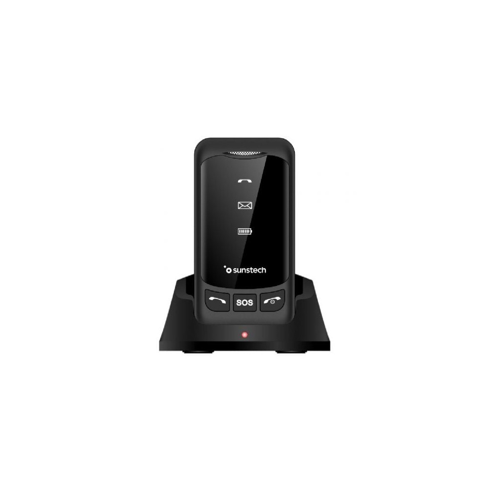 Teléfono Móvil Sunstech CELT25BK para Personas Mayores/ Negro