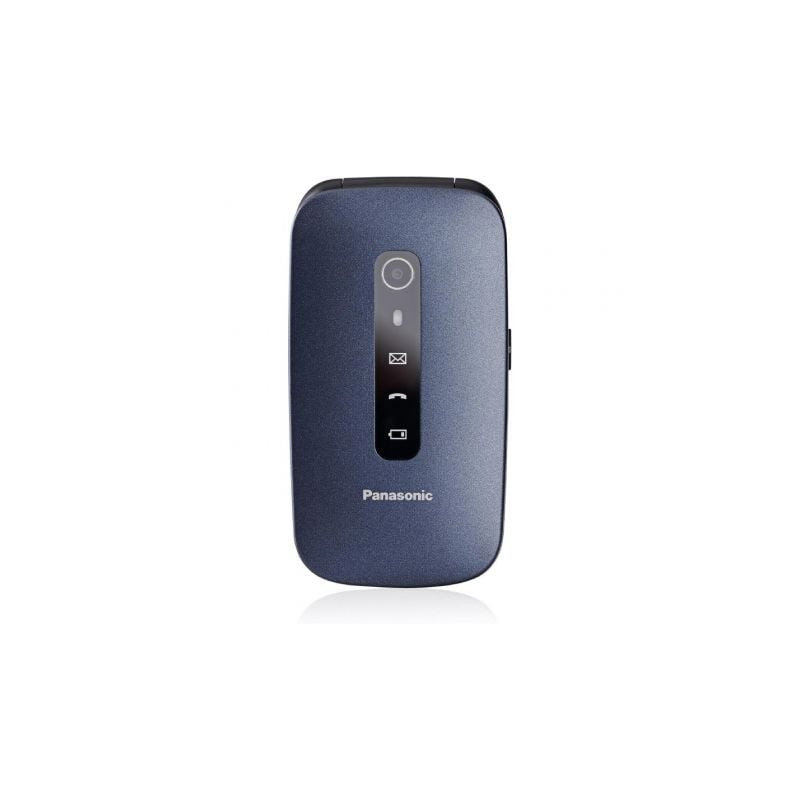Teléfono Móvil Panasonic KX-TU550 para Personas Mayores/ Azul
