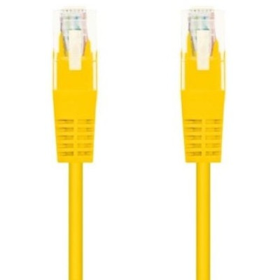 Cable de Red RJ45 UTP Nanocable 10.20.0400-Y Cat.6/ 50cm/ Amarillo