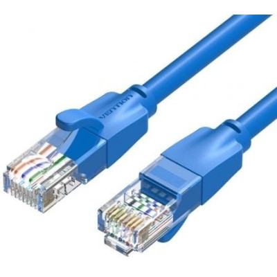 Cable de Red RJ45 UTP Vention IBELD Cat.6/ 50cm/ Azul