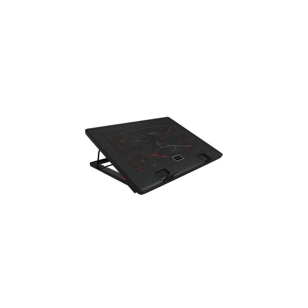 Soporte Refrigerante Mars Gaming MNBC2 para Portátiles hasta 17.3'/ Iluminación LED | Bases Refrigeradoras