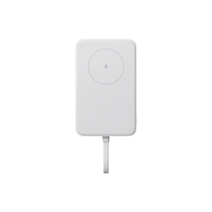 Powerbank 10000mAh Xiaomi 33W Magnetic Power Bank 10000 (Integrated Cable)/ Wireless/ Blanca