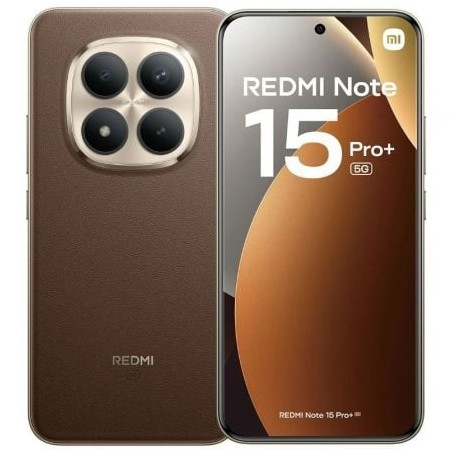 Smartphone Xiaomi Redmi Note 15 Pro Plus 12GB/ 512GB/ 6.83'/ 5G/ Marrón