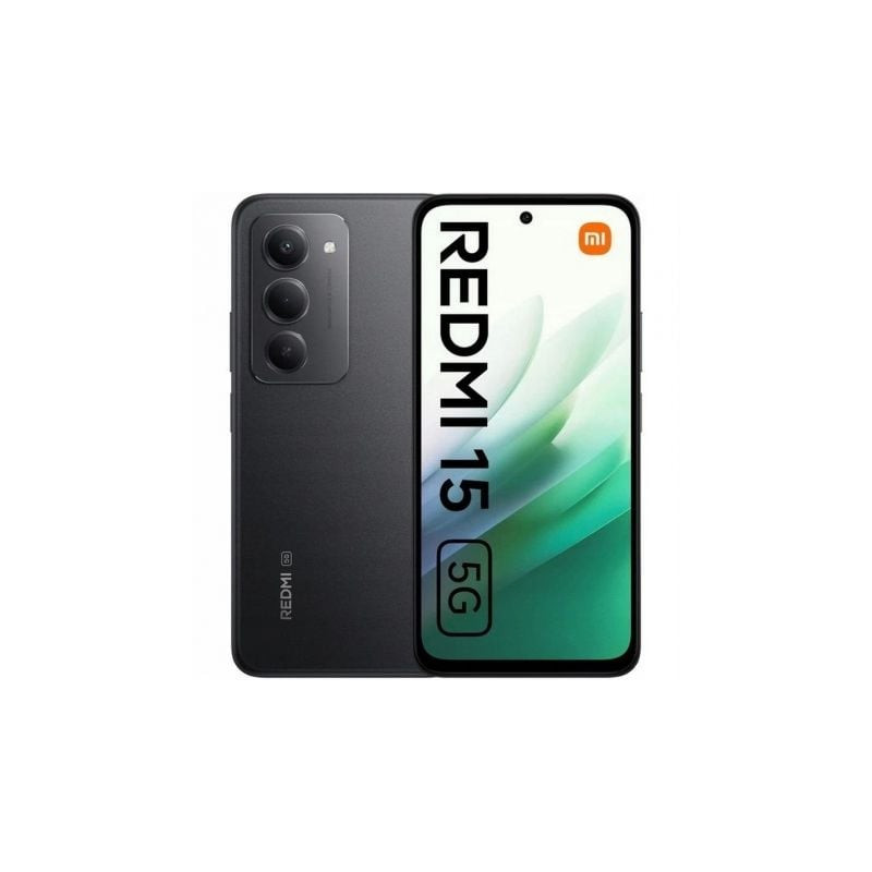 Smartphone Xiaomi Redmi 15 4GB/ 128GB/ 6.9'/ 5G/ Negro