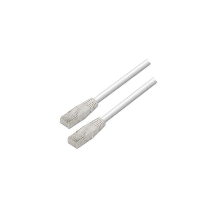 Cable de Red RJ45 UTP Aisens A133-0199 Cat.5e/ 3m/ Blanco | 3 m