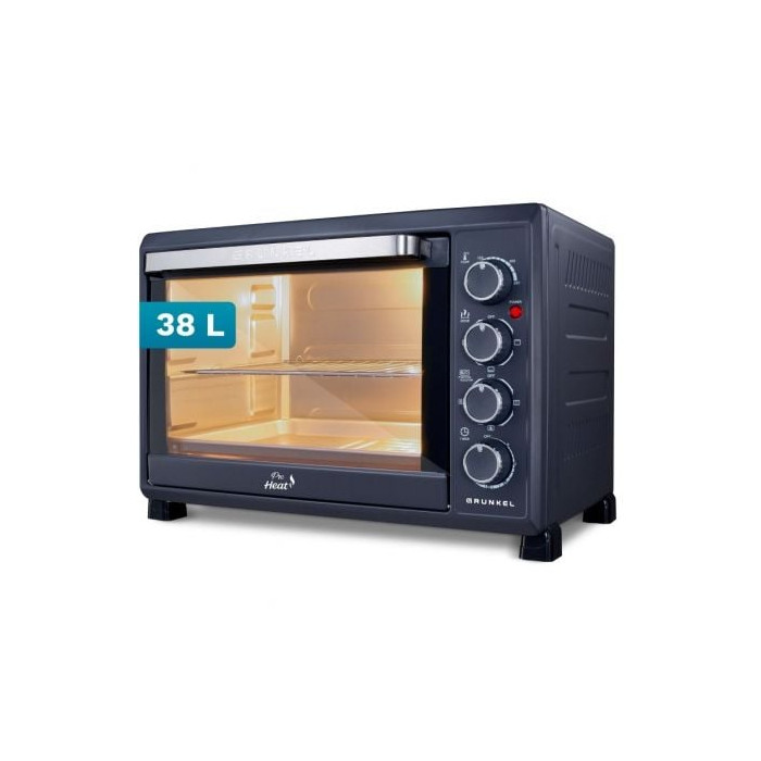 Horno de Sobremesa Grunkel HR-38PRO/ 2000W/ Capacidad 38L/ Negro | Mini Hornos
