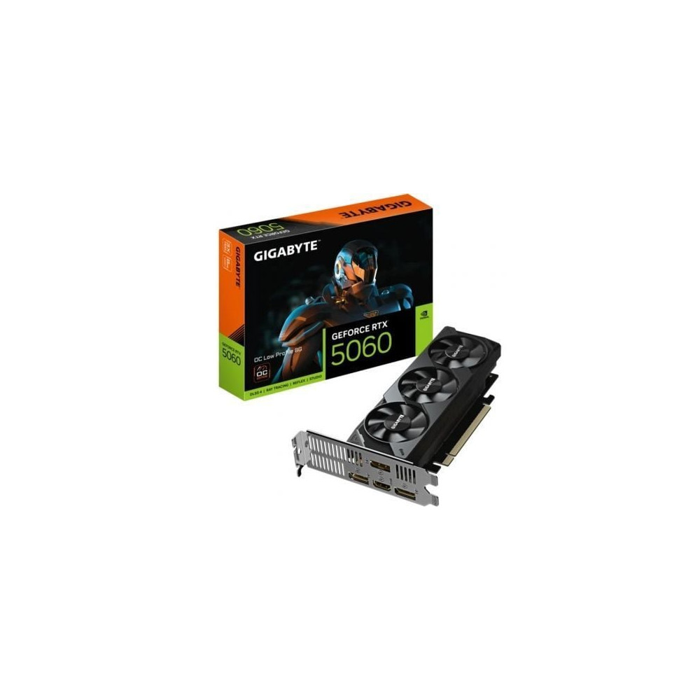 Tarjeta Gráfica Gigabyte GeForce RTX 5060 OC Low Profile/ 8GB GDDR7 | Tarjetas Gráficas