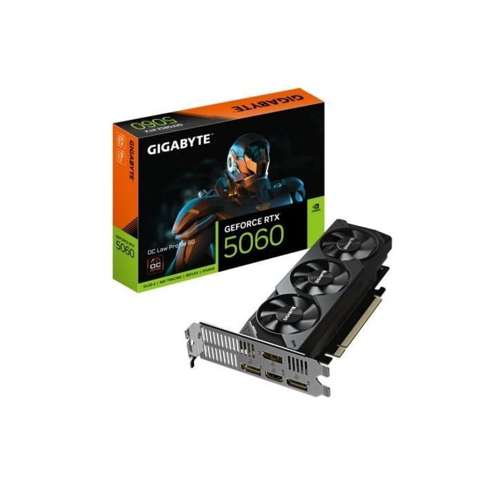 Tarjeta Gráfica Gigabyte GeForce RTX 5060 OC Low Profile/ 8GB GDDR7 | Tarjetas Gráficas