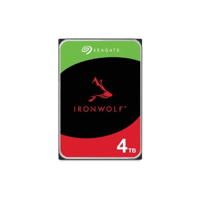 Disco Duro Seagate IronWolf NAS ST4000VN006 4TB/ 3.5'/ SATA III/ 256MB