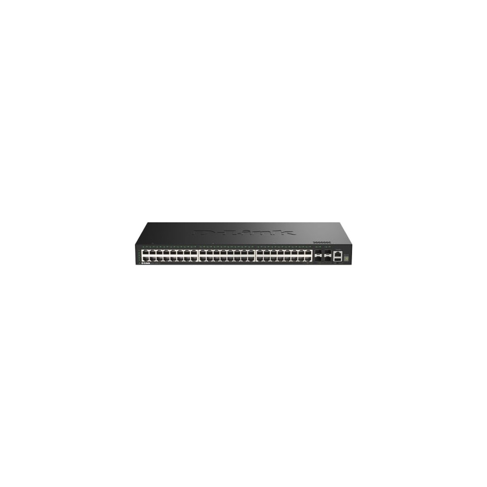 Switch Gestionable D-Link DGS-1530-52/E 48 Puertos/ RJ-45 10Gbps/ SFP/ PoE | Switches