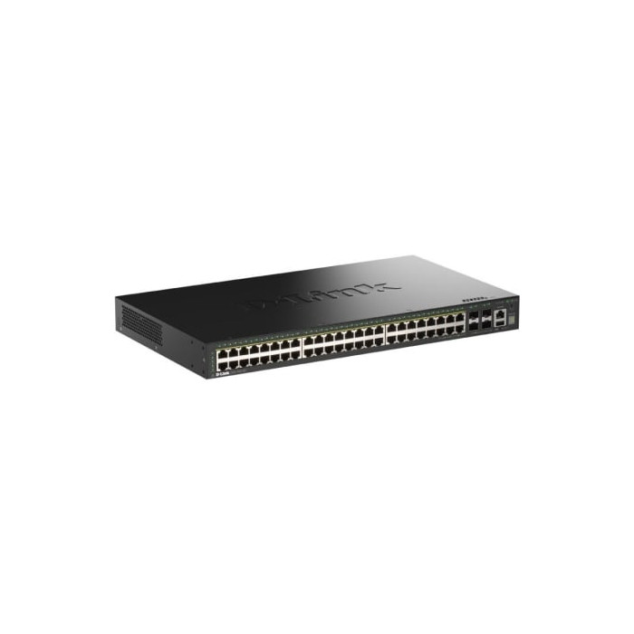 Switch Gestionable D-Link DGS-1530-52P/E 48 Puertos/ RJ-45 10/100/1000/ SFP/ PoE | Switches