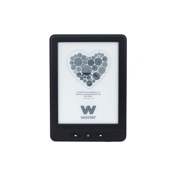 Libro Electrónico Ebook Woxter Scriba Paperlight TP/ 6' tactil retroiluminado Tinta Electrónica/ Negro
