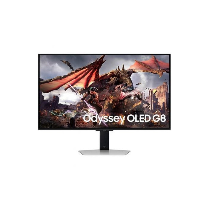 Smart Monitor Gaming Samsung Odyssey OLED G8 S32DG800SU 32'/ 4K/ 0.03ms/ 240Hz/ Multimedia/ Regulable en Altura/ Smart TV/ Plata