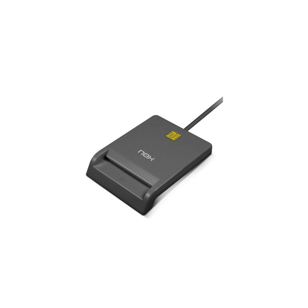Lector de DNI y Tarjetas Nox Card ID/ USB 2.0/ Negro | Lectores DNI