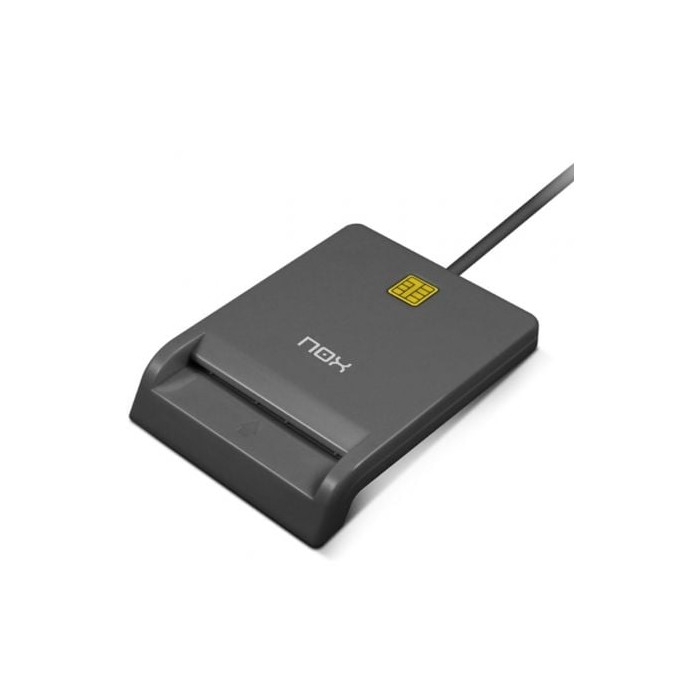 Lector de DNI y Tarjetas Nox Card ID/ USB 2.0/ Negro | Lectores DNI